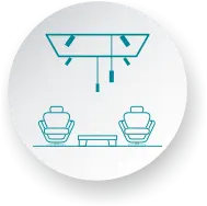 See our track systems and track-mounted spotlights Category: Lighting tracks – 48V and 230V